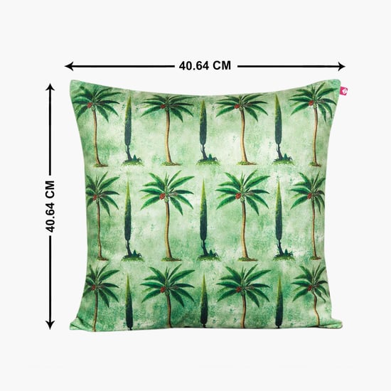 INDIA CIRCUS Palmeria Conifer Cushion Cover - 40.64 x 40.64 cm