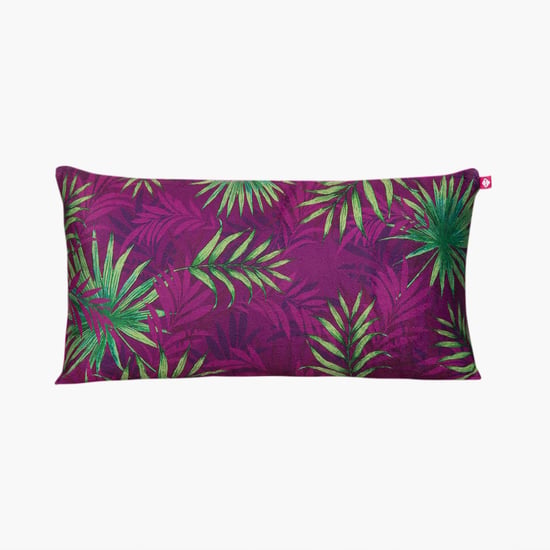 INDIA CIRCUS Tropical Print Cushion Cover - 40.64 x 20.32 cm