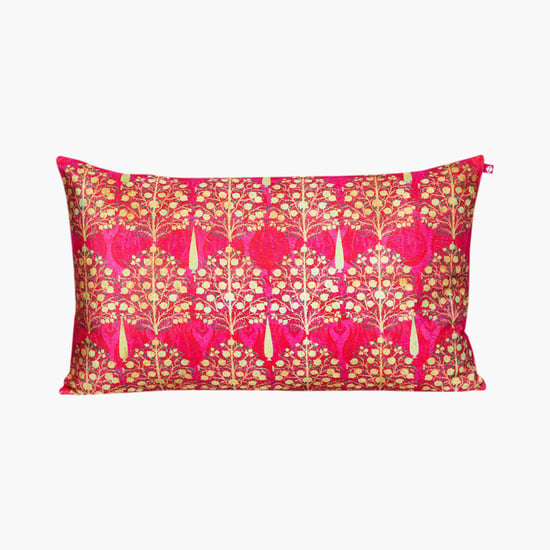 INDIA CIRCUS Tropical Print Cushion Cover - 50.8 cm x 30.48 cm