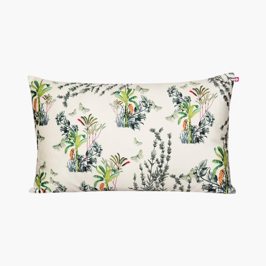 INDIA CIRCUS Tropical Print Cushion Cover - 50.8 cm x 30.48 cm
