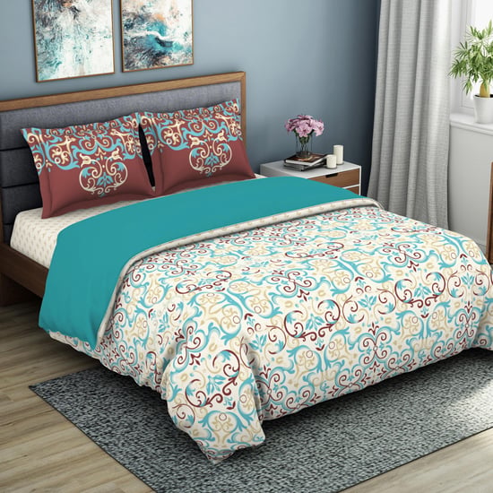 SPACES Essentials Reagalis Geostance Bed In A Bag - 224 x 274 cm