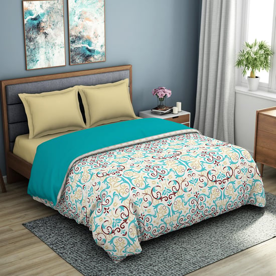 SPACES Essential Reagalis Printed Double Bed Quilt - 224 x 270 cm