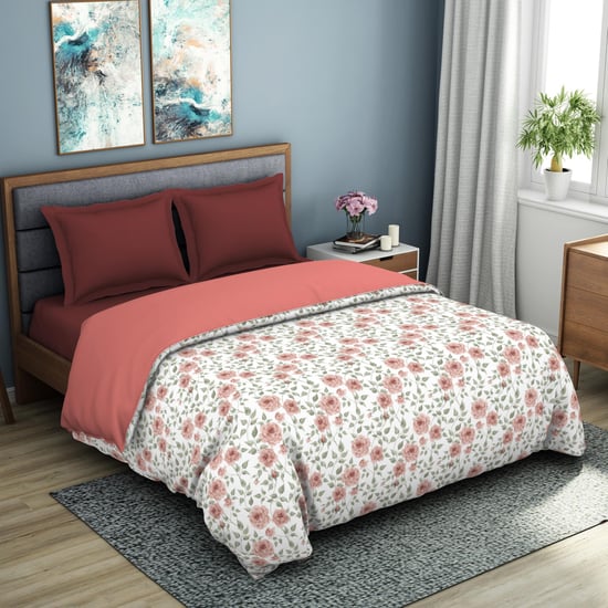 SPACES Essential Bonica Printed Double Bed Quilt - 224 x 270 cm