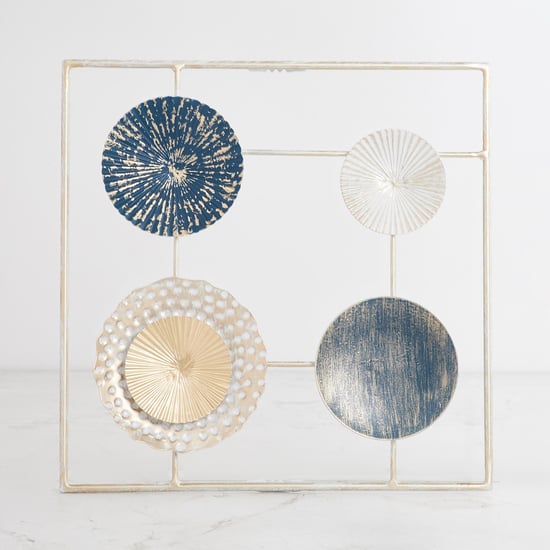 Iliano Round Plate Wall Art - 30 x 30 cm