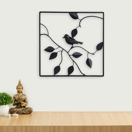 Iliano Bird Wall Art - 30 x 30 cm
