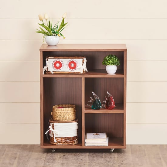 Helios Cozo Book Shelf - Brown