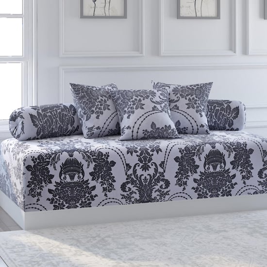 SWAYAM Sparkle Printed 6-Pc. Diwan Set - 152 x 228 cm