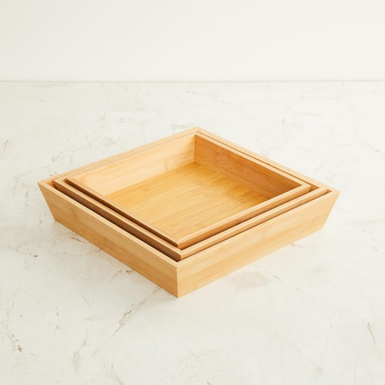 Regan Set of 3 Bamboo Organisers