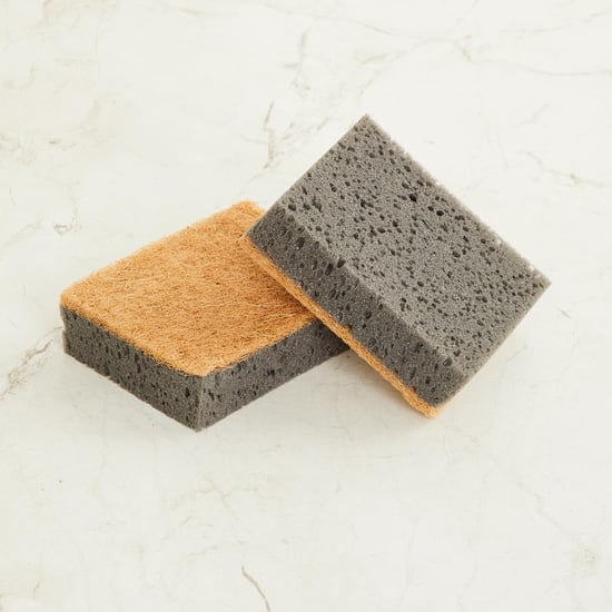 Indus Set of 2 Scouring Sponges - 11x8.5cm