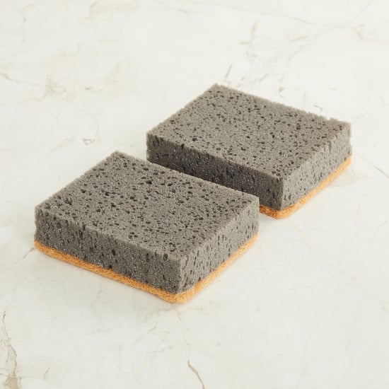 Indus Set of 2 Scouring Sponges - 11x8.5cm