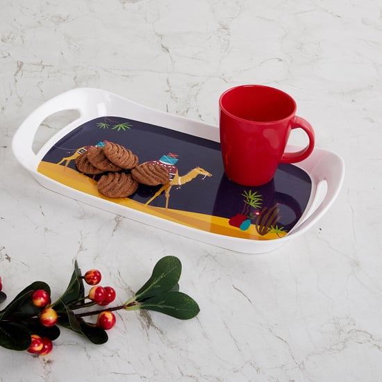 Raisa-Moroccan Printed Serving Tray
