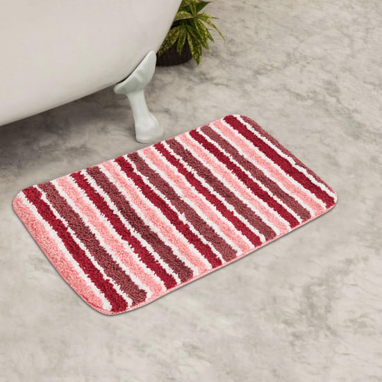 Fiesta Stripe Micro Fiber Bathmat - 40 x 60 cm