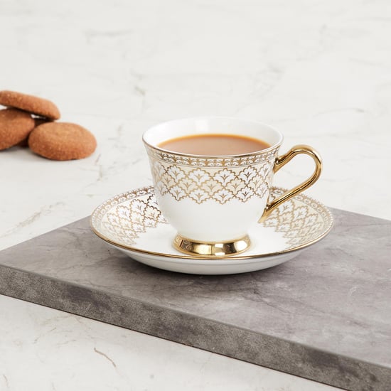 Fiesta Ebony Cup And Saucer