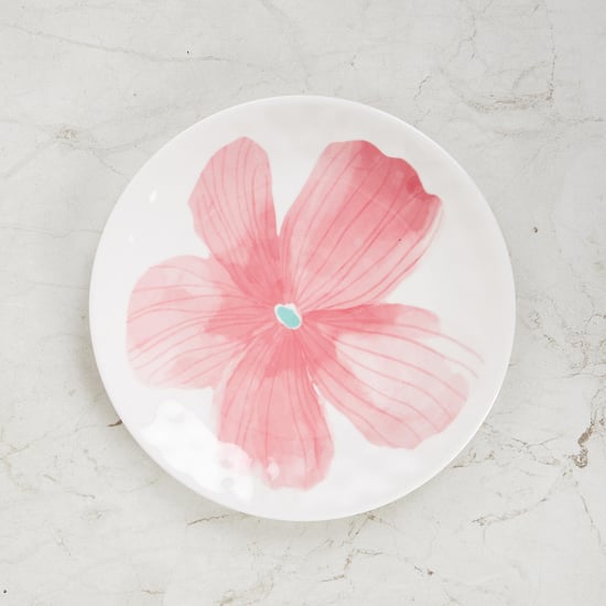 Meadows Malva Honeycomb Floral Printed Side Plate