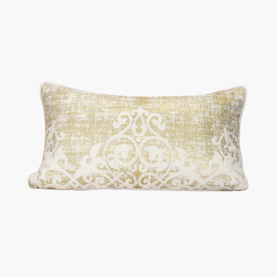 MASPAR Royal Redux Floral Twrill Cushion Cover - 35 x 60 cm