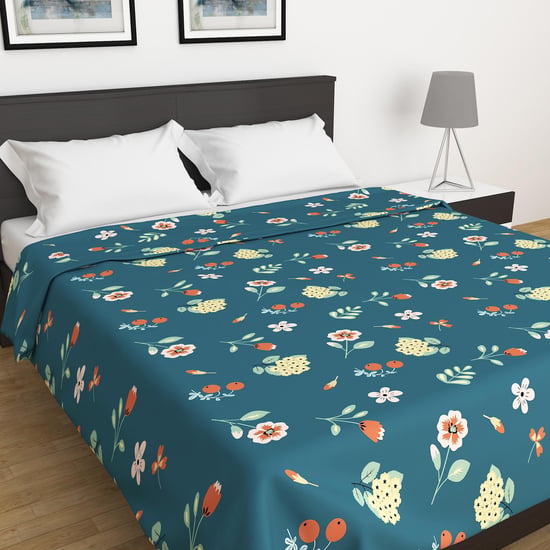 Corsica Printed Double Bed Dohar - 215 x 220 cm