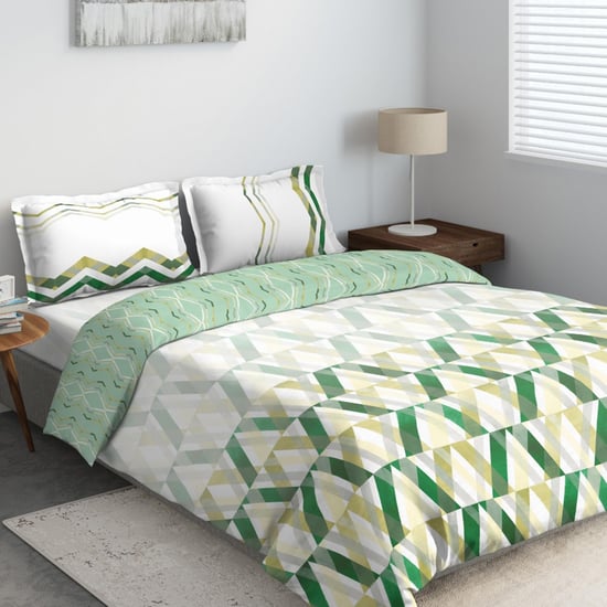 D'DECOR Cherish Printed 4-Pc. Double Bed In Bag - 229 x 274 cm