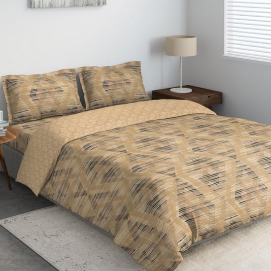 D'DECOR Primary Printed 4-Pc. Double Bed In Bag - 229 x 274 cm