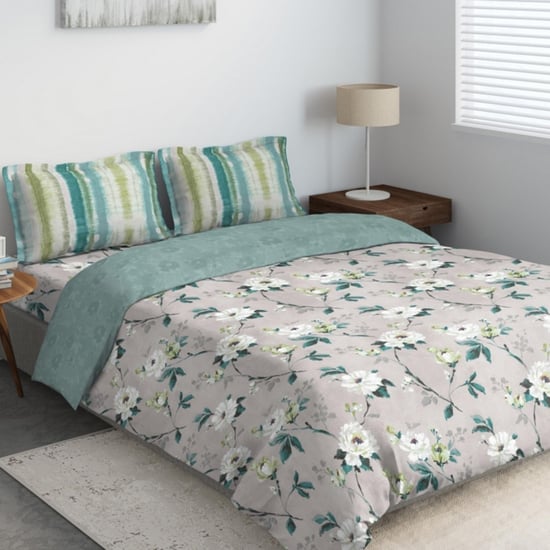 D'DECOR Primary Printed 4-Pc. Double Bed In Bag - 229 x 274 cm