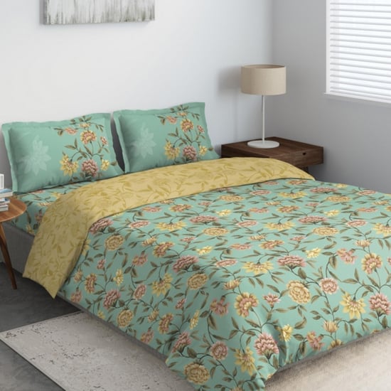 D'DECOR Primary Printed 4-Pc. Double Bed In Bag - 229 x 274 cm