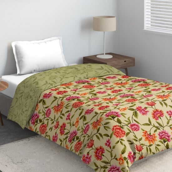 D'DECOR Primary Printed Single Bed Quilt - 152 x 229 cm