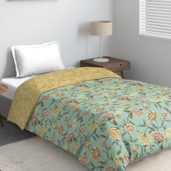 D'DECOR Primary Printed Single Bed Quilt - 152 x 229 cm