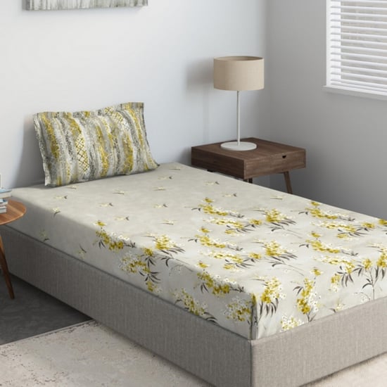 D'DECOR Primary Printed 2-Pc. Single Bedsheet Set - 190 x 254 cm