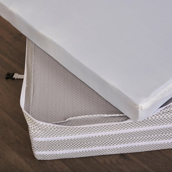 Helios Filpzee Grey 4 Inch Foldable Mattress - 90 x 180 x 10 cm