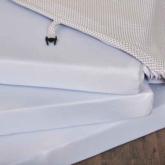 Helios Filpzee Grey 4 Inch Foldable Mattress - 90 x 180 x 10 cm