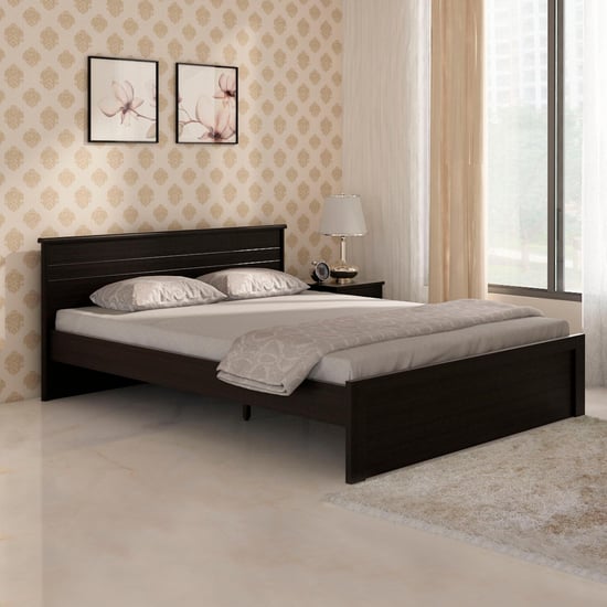 Helios Rhine Rennes King Bed - Brown