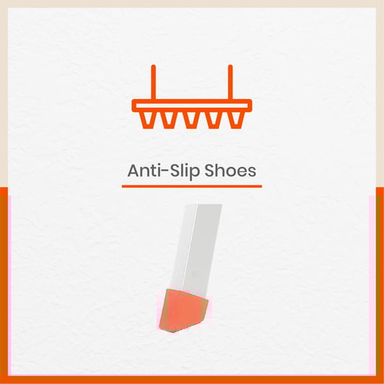 BATHLA Advance 6-Step Foldable Ladder with Sure-Hinge Technology