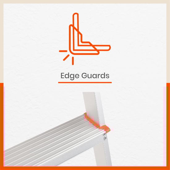 BATHLA Advance 6-Step Foldable Ladder with Sure-Hinge Technology