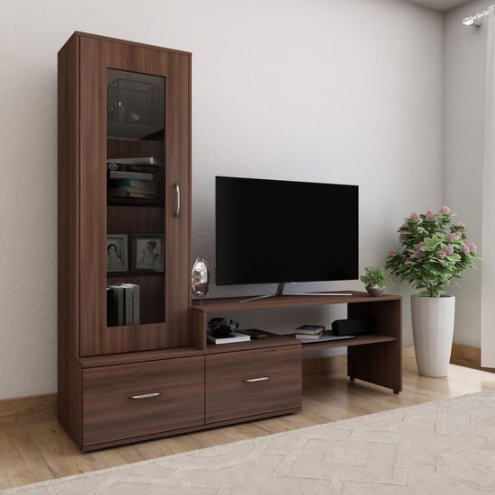 Helios Isla TV Unit - Brown