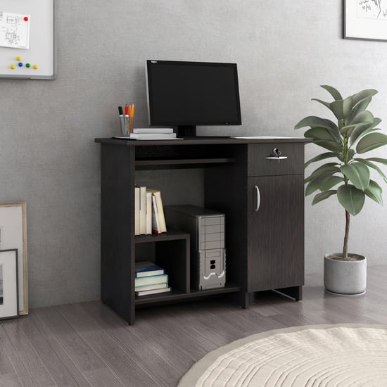 Helios Robot Study Desk - Brown