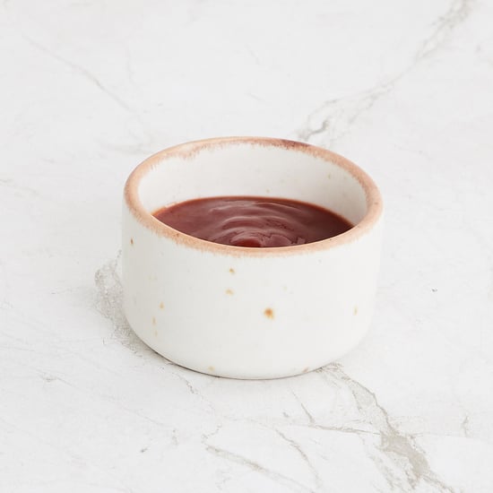 Marshmallow Stoneware Sauce Bowl - 40ml