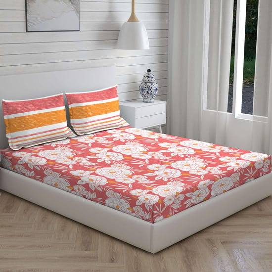 BOUTIQUE LIVING Garnet 4-Pc. Cotton Bed in Bag - 274 x 274 cm