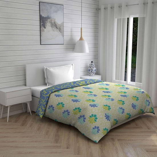 LAYERS Lombardy Printed Reversible Single Bed Comforter - 152 x 224  cm