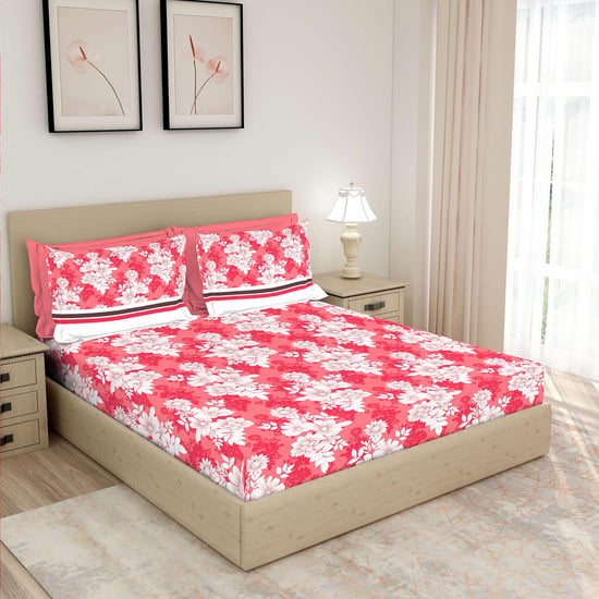 LAYERS Bologna Printed 3-Pc. Double Bedsheet Set - 274 x 274 cm