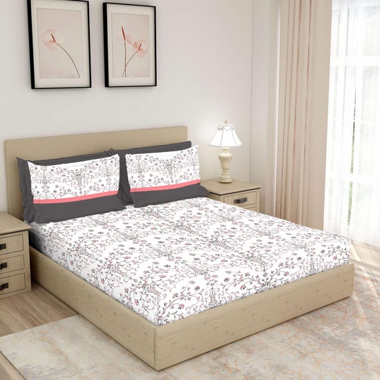 LAYERS Bologna Printed 3-Pc. Double Bedsheet Set - 274 x 274 cm