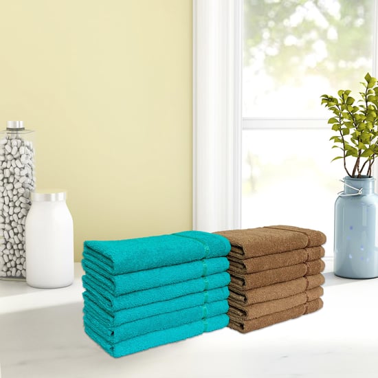 SPACES Core Seasons Best Quick Dry Hand Towel - Set Of 12 - 40 x 60 cm