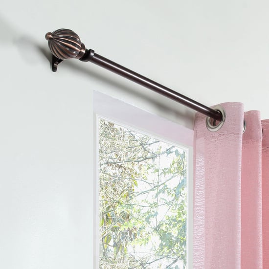DECO WINDOW Set of 2 Textured Semi-Sheer Window Curtains