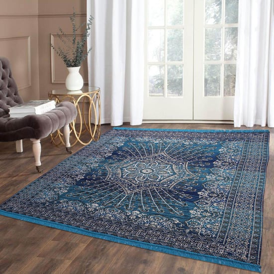 Corsica Classic Cotton Jacquard Carpet - 182x137cm