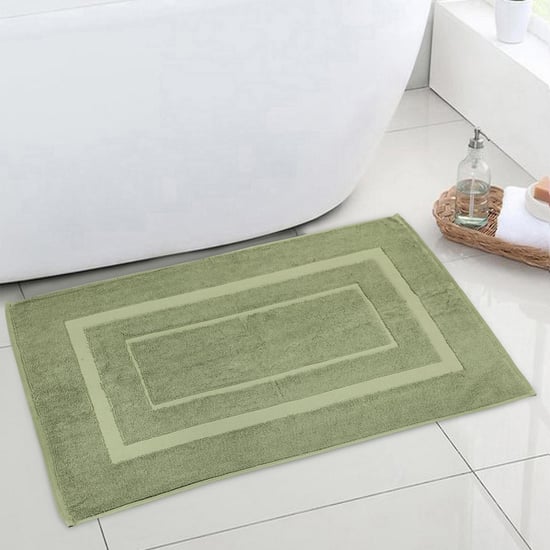 SPACES Welhome Unwinders Sage Bath Mat-  51 cm x 76 cm