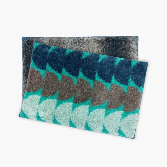 SPACES Atrium Plus Patterned Foot Mat - Set of 2 - 39 x 60 cm