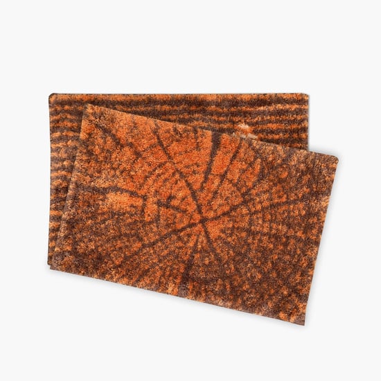 SPACES Atrium Plus Patterned Foot Mat - Set of 2 - 39 x 60 cm