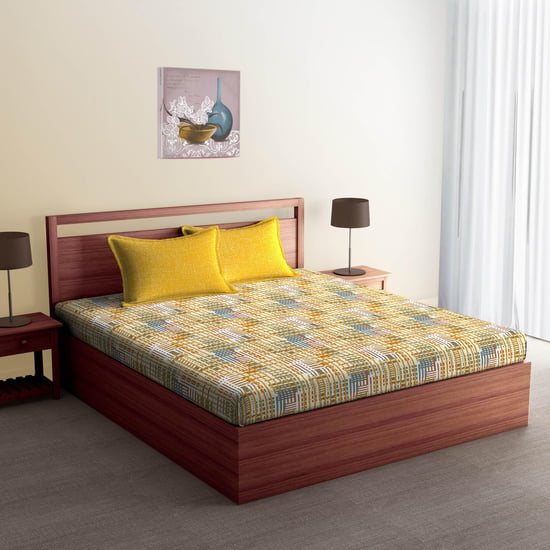 SPACES Core Season Best Premium Best 3-Pc. Double Bedsheet Set - 224 x 274 cm