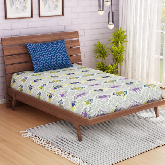 SPACES Atrium Printed 2-Pc. Single Bedsheet Set-152 x 228 cm