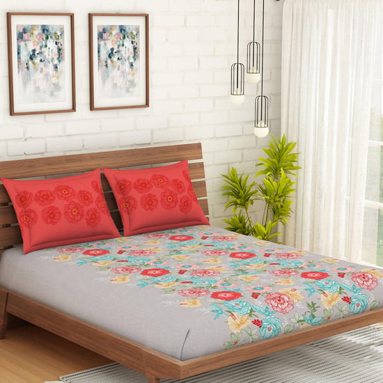SPACES Core Jubilance Printed 3-Pc. Bedsheet Set - 254 x 274 cm