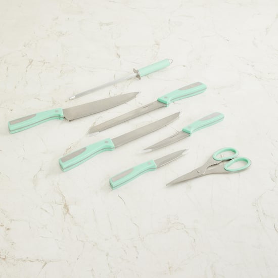 Chef Special 8Pcs Stainless Steel Rotating Knives Set