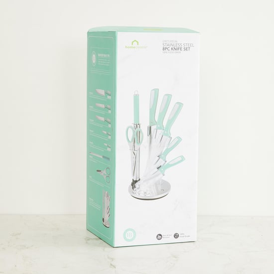 Chef Special 8Pcs Stainless Steel Rotating Knives Set